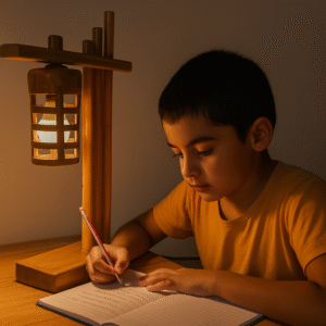 Bamboo Table Lamp