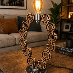 Industrial Bearing Table Lamp