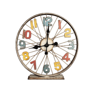 Tyre Rim Wall Clock