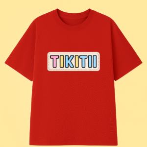TIKITII Oversized T-Shirt for Women
